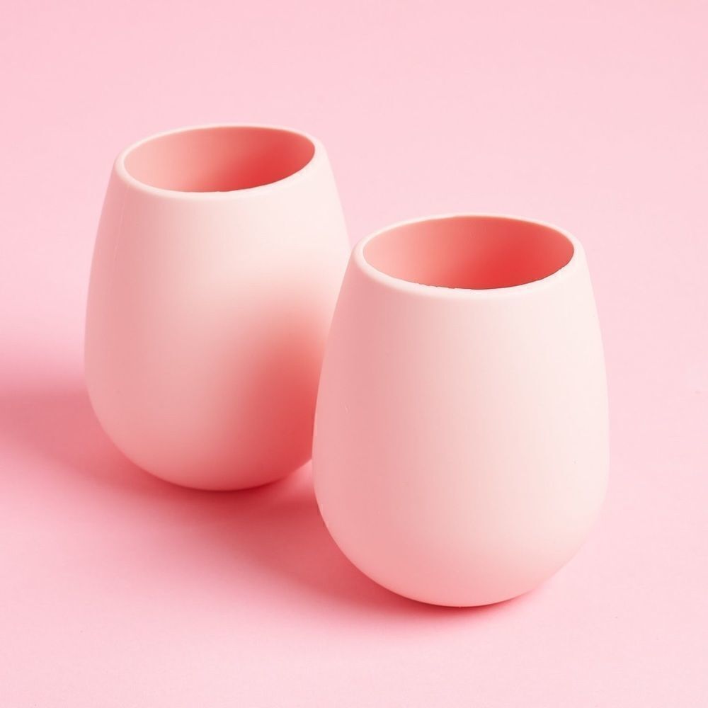 Odeme What A Pair (Set of 2) Silicone Wine Glasses